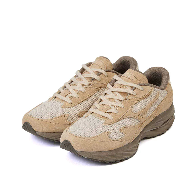 MIZUNO x BEAM Wave Rider β Sand / Brown