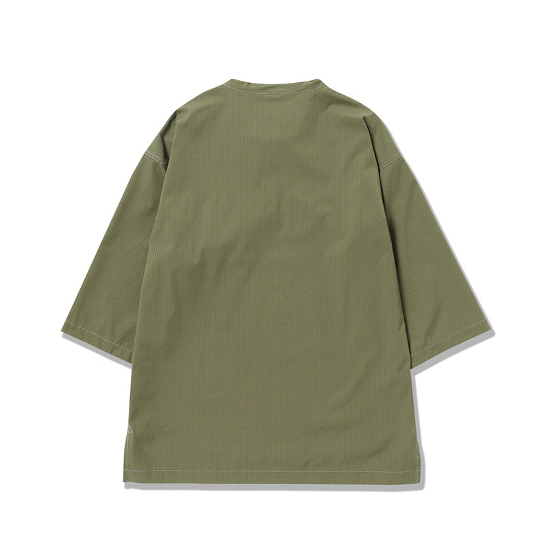 And Wander | Dry Ripstop Long Pullover Khaki