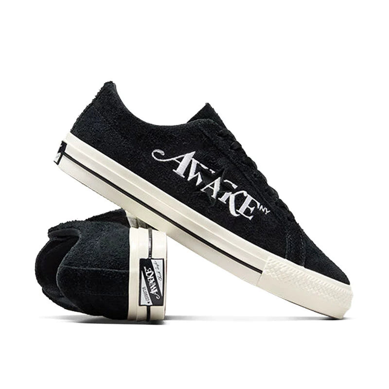 Converse x Awake One Star Pro Sneakers Black/ Egret/ White