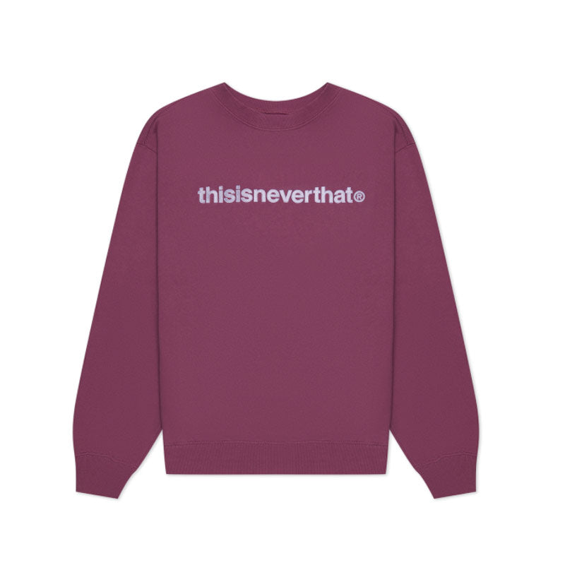 THISISNEVERTHAT T-Logo Crewneck Fuchsia