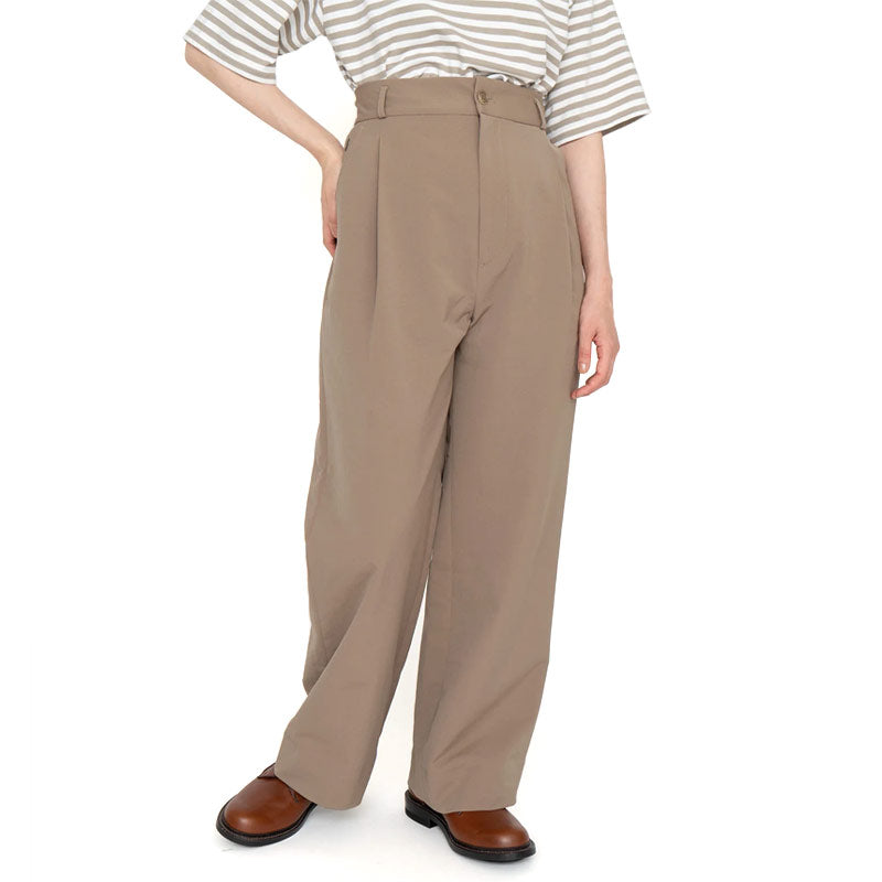 NANAMICA Alphadry Wide Pants Taupe