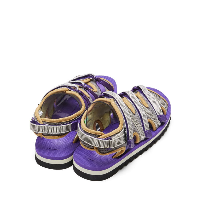SUICOKE ZIP-ab Brown / Purple
