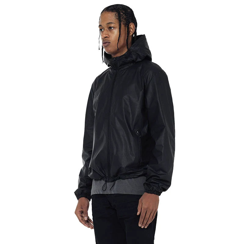 JOHN ELLIOTT Leather Adapt Anorak Black