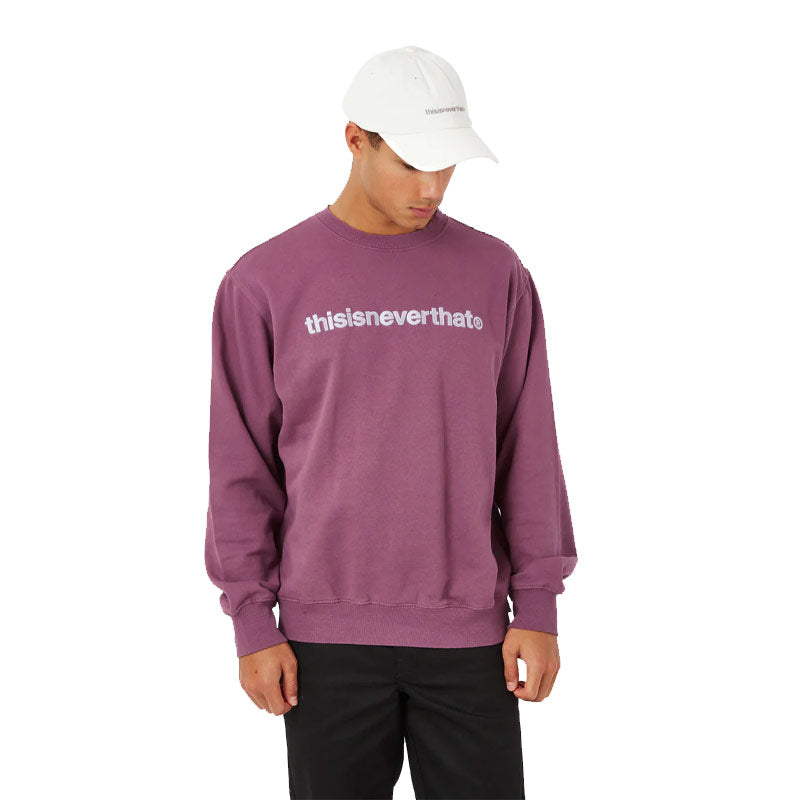 THISISNEVERTHAT T-Logo Crewneck Fuchsia
