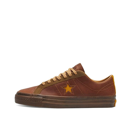 CONVERSE | One Star Pro Sneakers Brown / Yellow / Hidden Trail