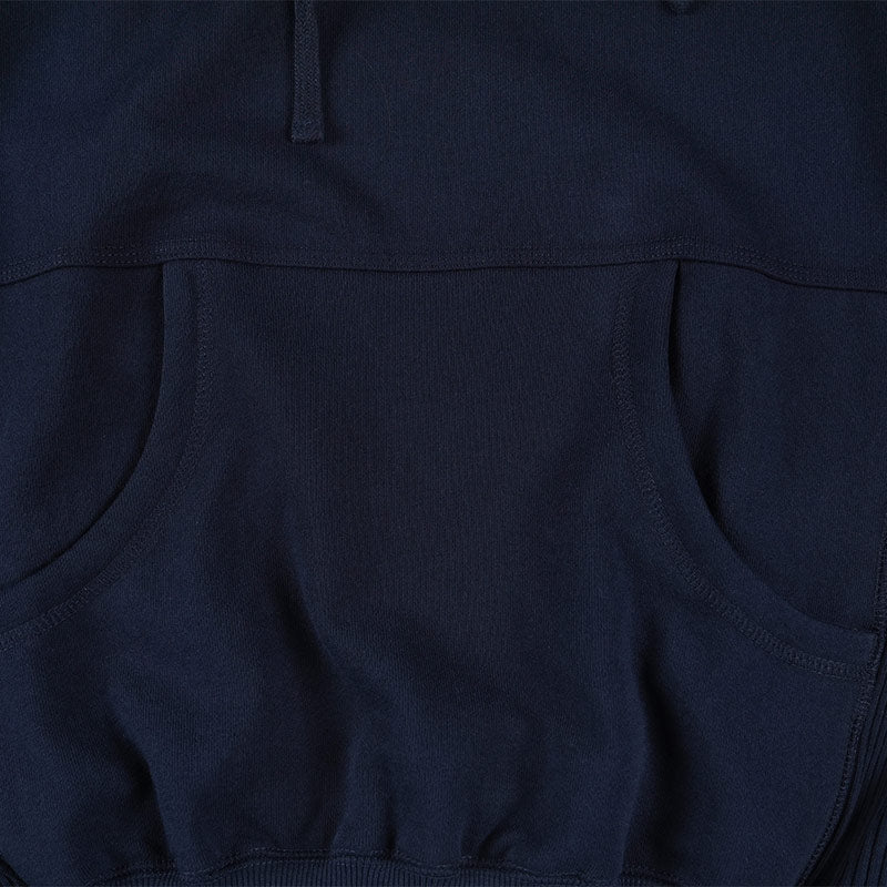 THISISNEVERTHAT Paneled Hoodie Navy