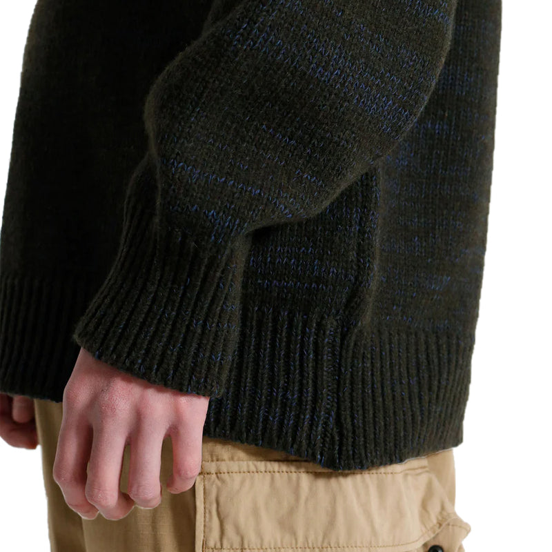 NANAMICA Crew Neck Sweater Khaki