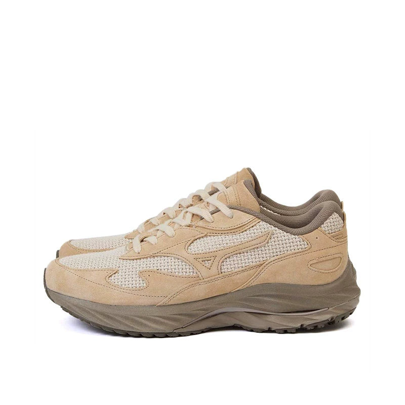 MIZUNO x BEAM Wave Rider β Sand / Brown