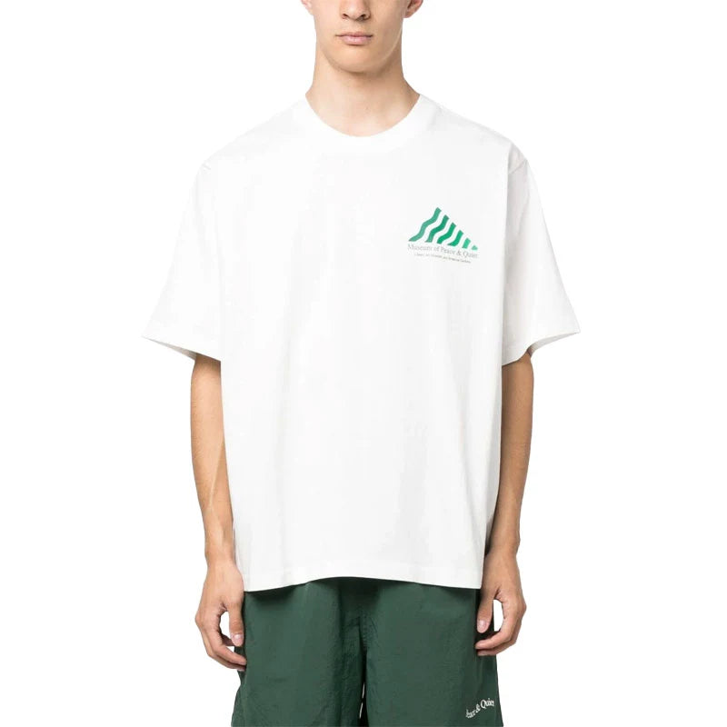 MUSEUM OF PEACE & QUIET Library T-Shirt White