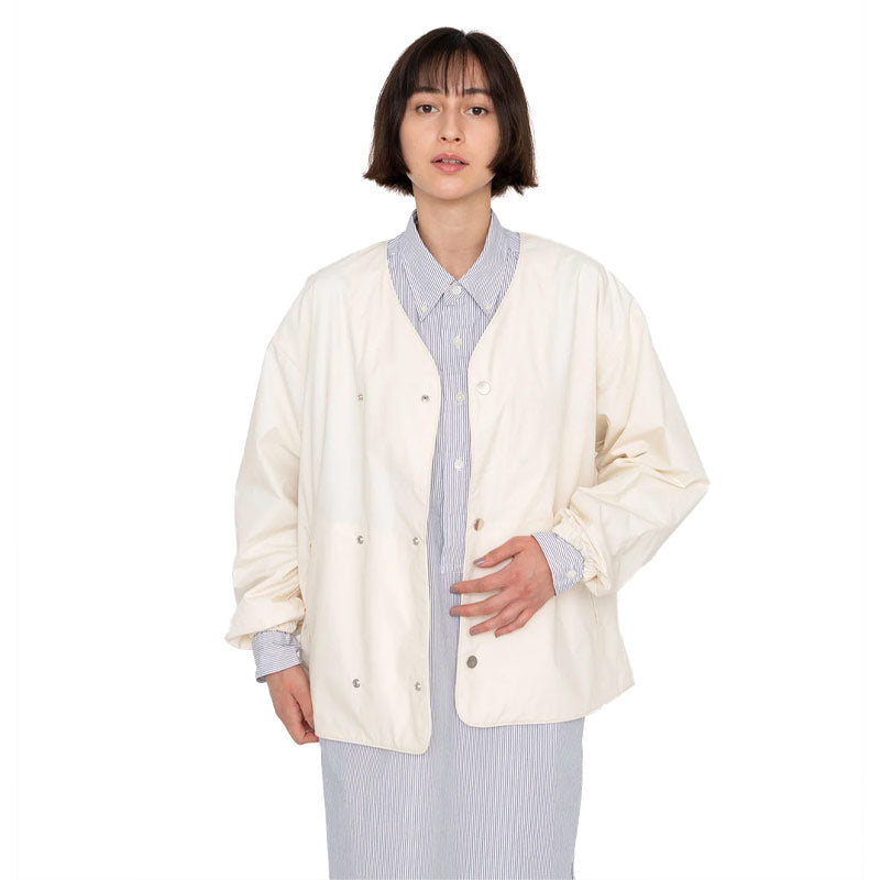 NANAMICA Cardigan Ecru