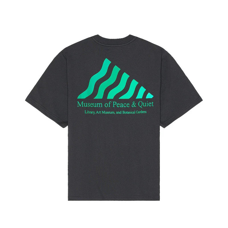 MUSEUM OF PEACE & QUIET Library T-Shirt Black