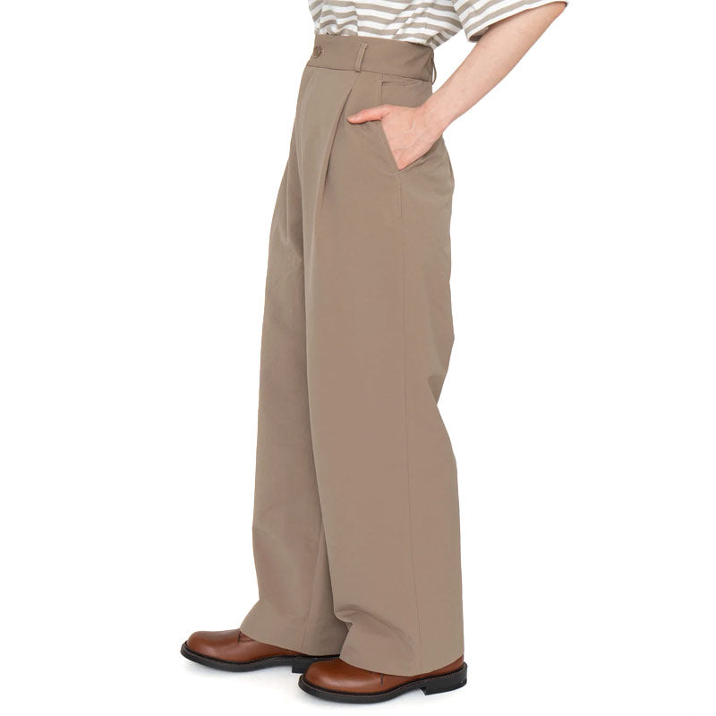 NANAMICA Alphadry Wide Pants Taupe