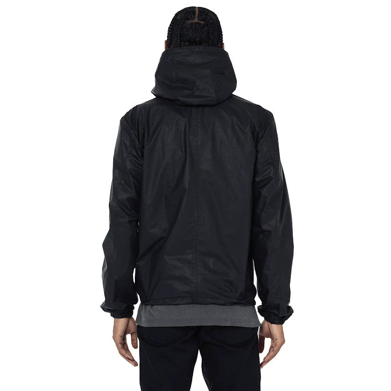 JOHN ELLIOTT Leather Adapt Anorak Black