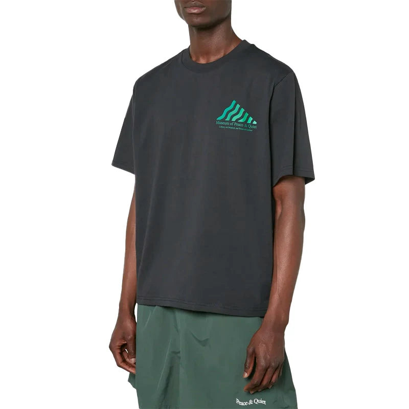 MUSEUM OF PEACE & QUIET Library T-Shirt Black