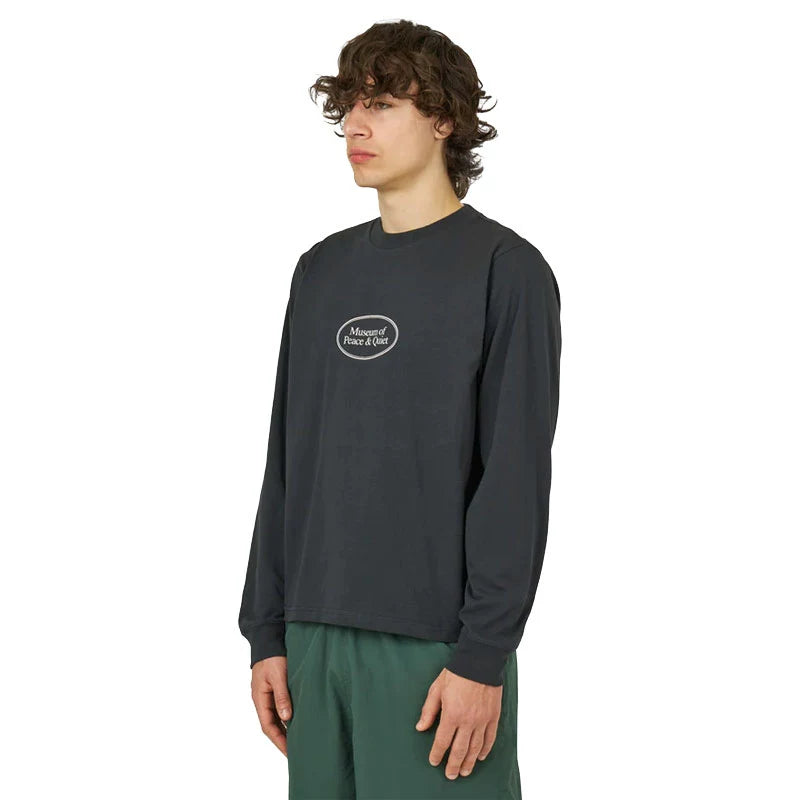 MUSEUM OF PEACE & QUIET Classic MOPQ L/S-Shirt Black
