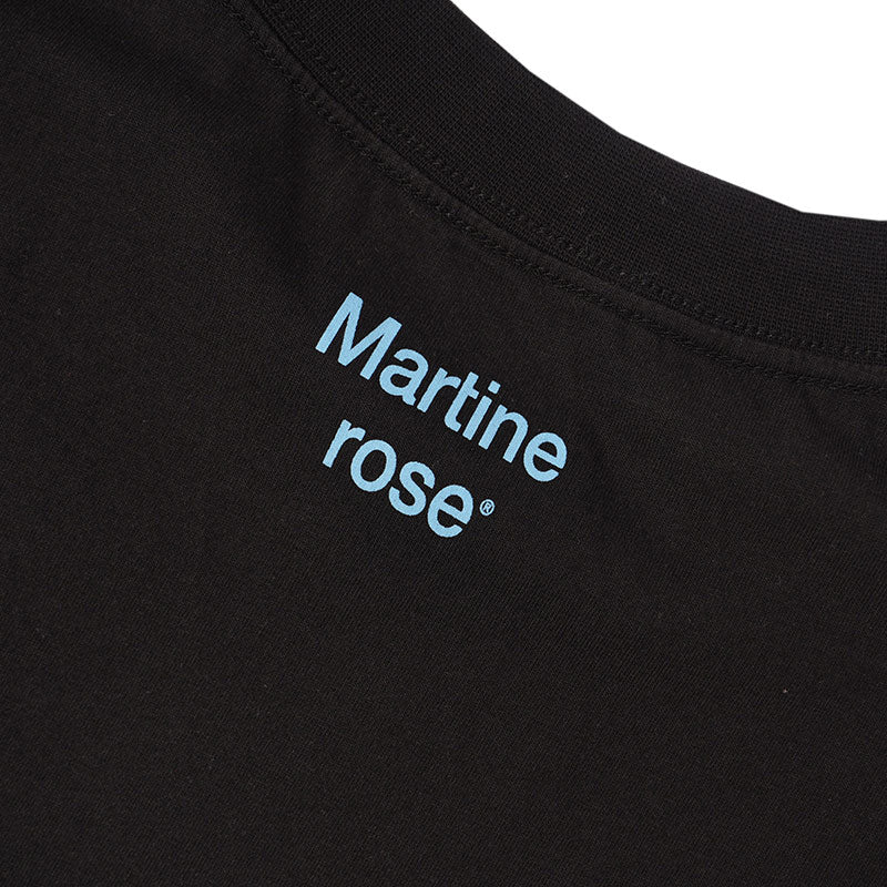 MARTINE ROSE OVERSIZED T-SHIRT Black
