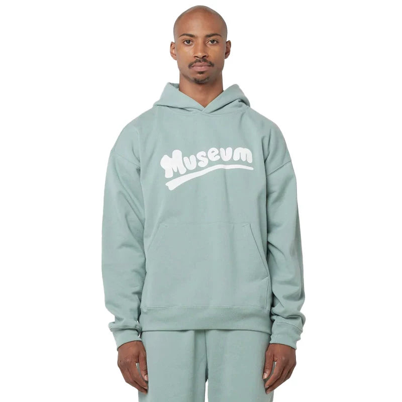 MUSEUM OF PEACE & QUIET Bubble Hoodie Sage