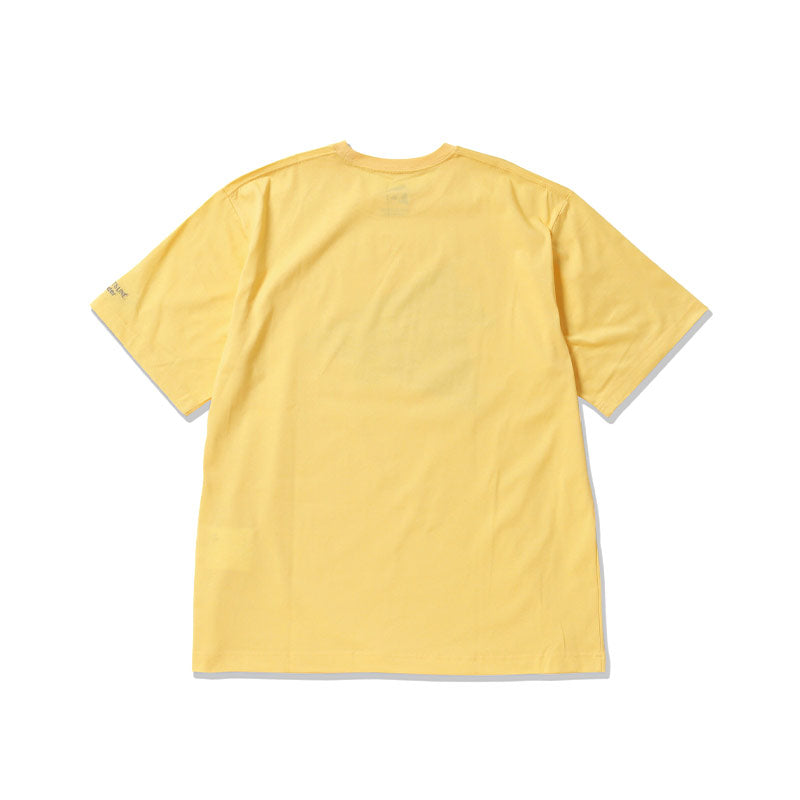 AND WANDER | AND WANDER x Maison Kitsune Dry Cotton T Triangle Yellow