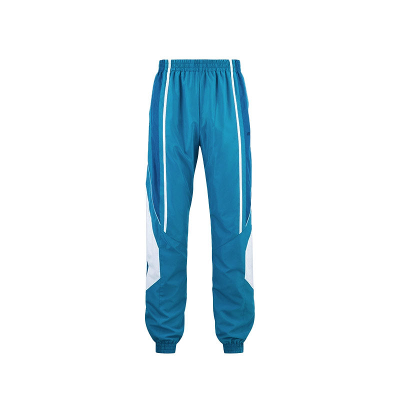 MARTINE ROSE Woven Panelled Trackpant Teal / White