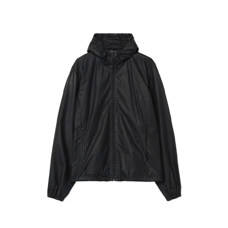 JOHN ELLIOTT Leather Adapt Anorak Black