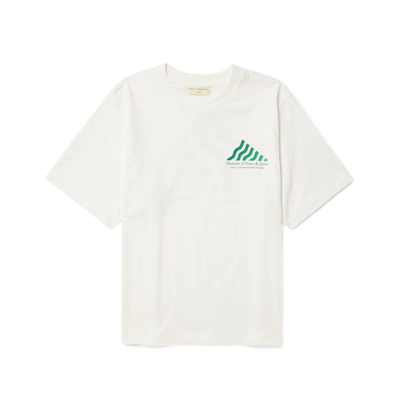 MUSEUM OF PEACE & QUIET Library T-Shirt White