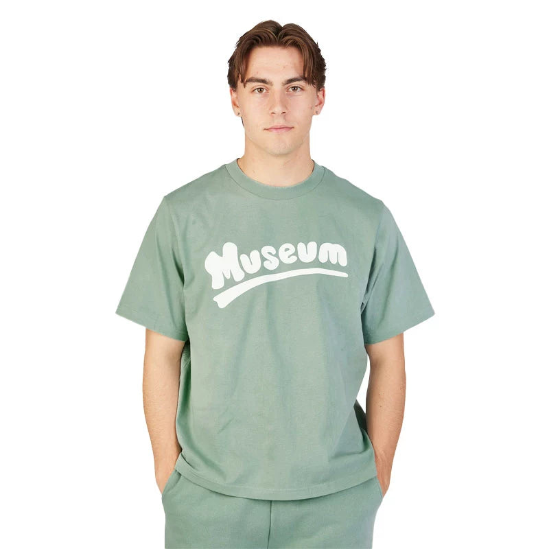 MUSEUM OF PEACE & QUIET Bubble T-Shirt Sage